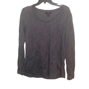 Simply Vera Sweater by Vera Wang Gray Size Medium